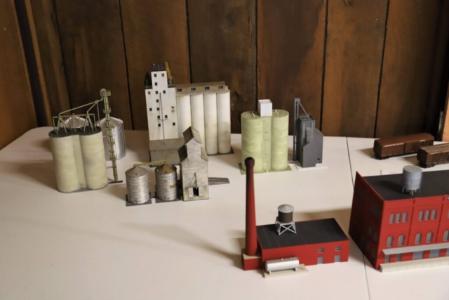 Models on display