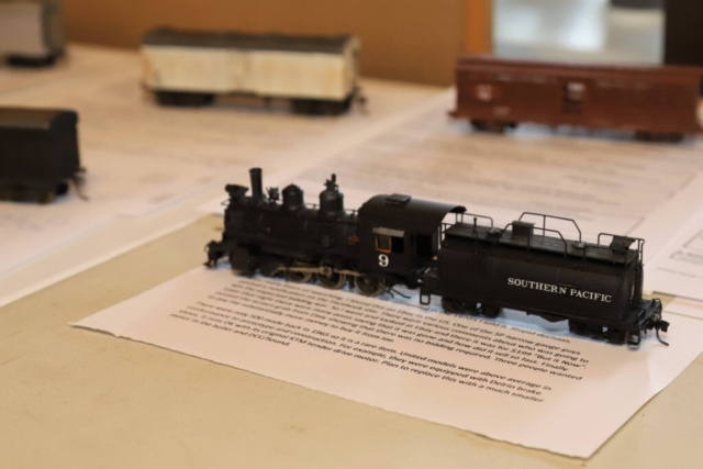 Models on display
